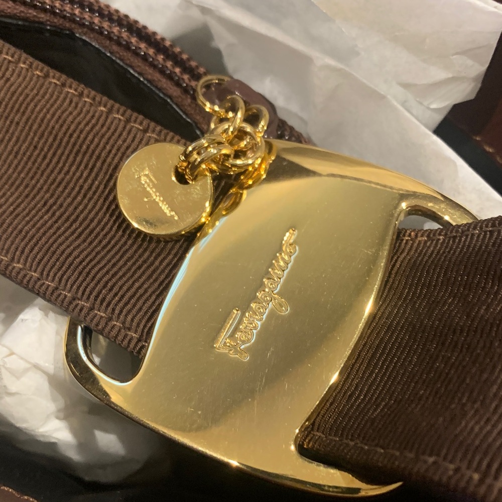 Wonderful Salvatore Ferragamo Vala Tote Bag - Picture 4 of 7